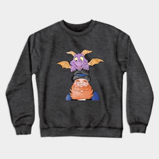 Dragon on the Brain Crewneck Sweatshirt